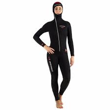 Us 243 98 Cressi Diver Lady 5mm All In One Wetsuit Women Professional Neoprene Wetsuits Scuba Diving Suit For Adults In Wetsuit From Sports