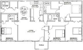 60x30 House 4 Bedroom 3 Bath 1800 Sq Ft