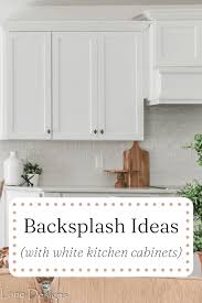 Kitchen Backsplash Ideas With White