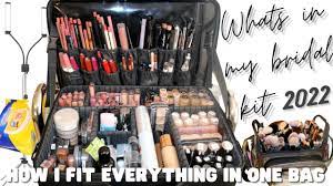 what s in my bridal makeup kit 2022