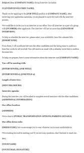 8 interview invitation email tips and