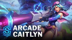 Arcade Caitlyn (2021 ASU) Skin Spotlight - League of Legends - YouTube