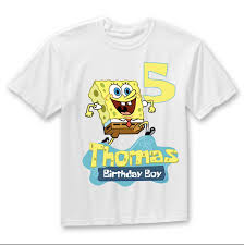 June 28, 2021 january 2, 2021. Amazon Com Personalize Spongebob Birthday Shirt Handmade