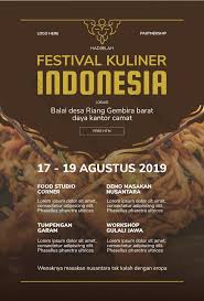 13,880+ templat desain dapat dikustomisasi untuk 'iklan makanan'. Festival Kuliner Indonesia Luxury Poster Ai Free Download Pikbest