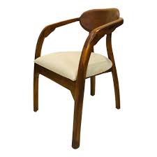 amaltas teak wood bedroom chair with