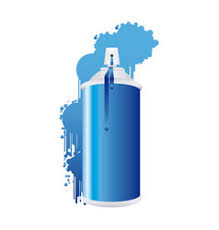 Aerosol Spray Paint blue  ile ilgili görsel sonucu
