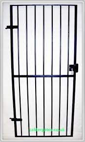 Wrought Iron Metal Security Gate With