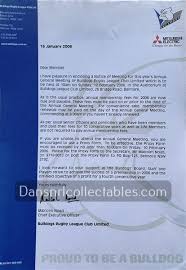 2006 canterbury membership letter rugby