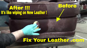 fix worn and faded leather the easy way
