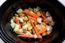 slow cooked root vegetables recipe