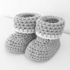 baby booties cozy cuffs crochet pattern