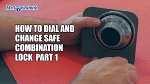 dial and change safe combination lock