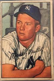 A player's rookie card is their first ever card, sometimes printed before their first professional season. Mickey Mantle 1952 Bowman New York Yankees 101 Baseball Card Apr57