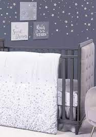 Baby Sprinkle Stars Crib Bedding Set