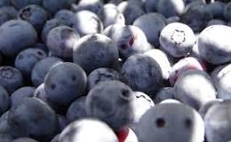 What are the benefits of eating frozen blueberries?