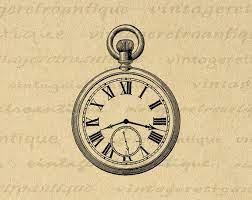 Old Fashioned Antique Pocket Watch