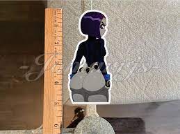 Teen Titans Raven Custom Colored Sticker Decal ecchi pin up bikini sun fun  lewd | eBay