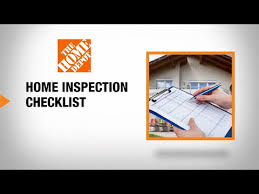 Home Inspection Checklist The Home Depot