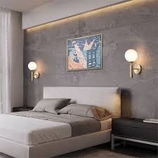 modern bedroom wall sconce lamp with