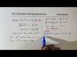 How To Solve Exponential Log Trig And
