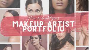 makeup artist portfolios how to build