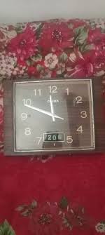 Antique Wall Clock Vintage Citizen