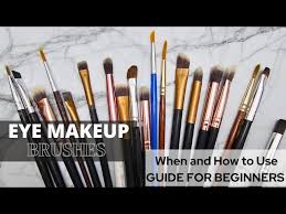 essential eye makeup brushes guide for