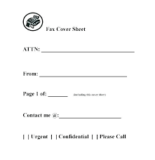 Fax Cover Letter Form Transmittal Template Word Transmission