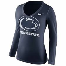Penn State Nittany Lions Womens Nike Wordmark Athletic Cut Tee Size Xl Nwt Ebay