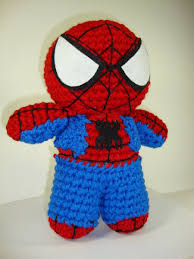 spider crochet patterns free Arjeloops Spiderman Crochet Doll by.