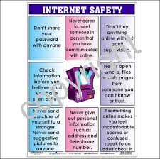 Internet Safety Wall Chart Promonis