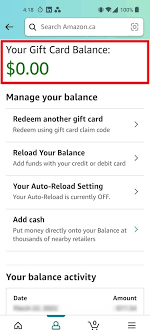 how to check amazon gift card balance