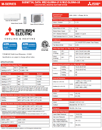 Manual And Guide For Mitsubishi Mz Gl09na U1 Msz Gl09na U1