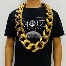 big gold chain for men domineering hip