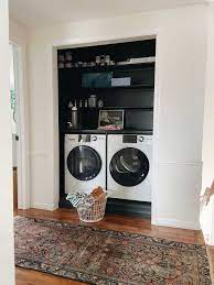 Whether you live in a small home or you simply want to save space, stackable washer and dryer sets are a smart choice. Rachel Schultz Creating A Second Floor Laundry Closet