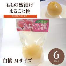 桃 まるごと桃 Mサイズ 福島県産 ももの蜜漬け 6個セット 福島産 もも 桃 | ncsoilinfo.com