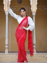 red sarees for women at best s