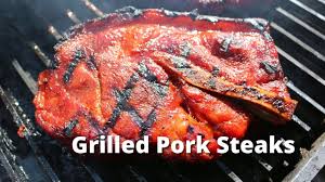 grilled pork steak recipe you