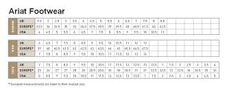 Ariat Tall Boots Sizing Chart