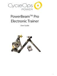 cycleops powerbeam pro user manual pdf