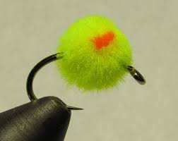 Chartreuse glo Bug Egg Fly – First Light Fishing co.