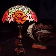 Stained Glass Fl Tiffany Lamp Shade