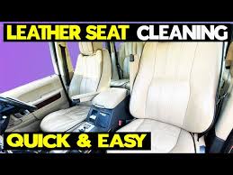 How To Clean Car Leather Seats Quick