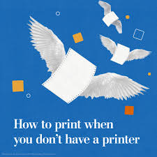 how to print without using a printer