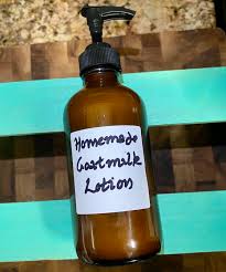 a recipe for homemade goat milk lotion