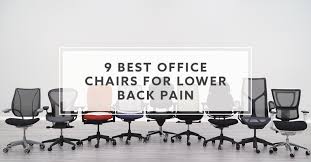 best office chairs for lower back pain