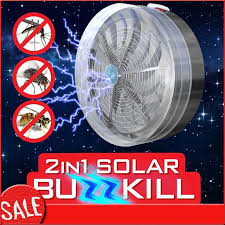 uv light solar power mosquito