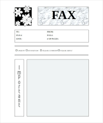 Fax Cover Letter Word Template Fax Cover Sheet Word Example