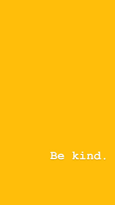 Yellow Aesthetic Iphone Background Wallpaper Be Kind