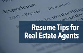 The Real Estate Agent Resume Examples Tips Placester